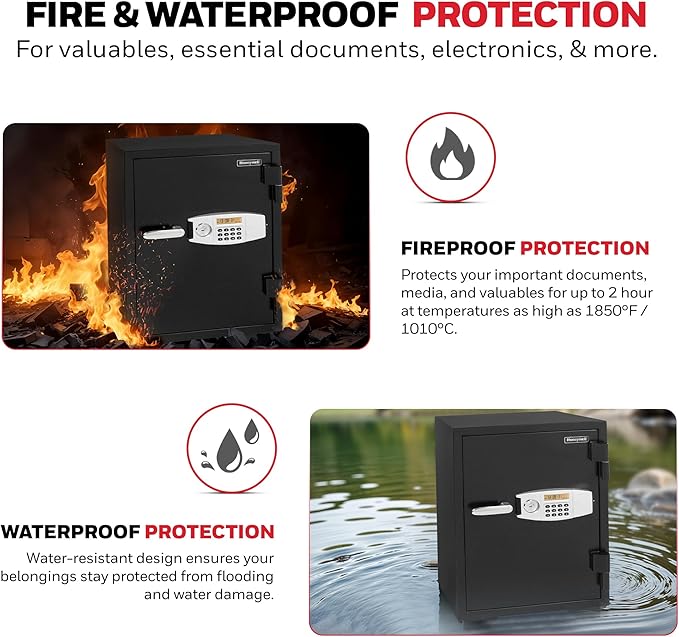 Honeywell 2116 Digital Steel Fire & Security Safe