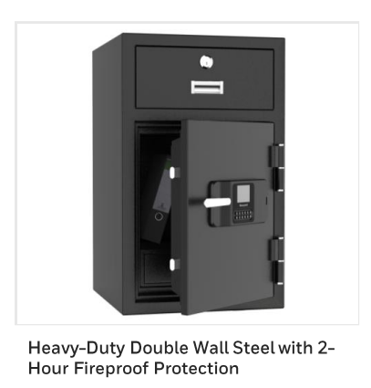 Honeywell 2807 Steel Deposit Fire Safe