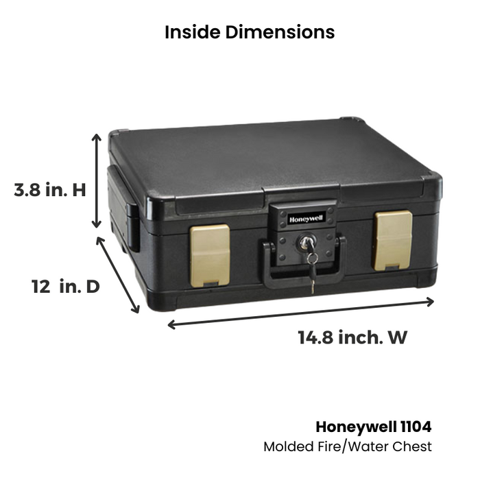 Honeywell 1104 Molded Fire/Water Chest