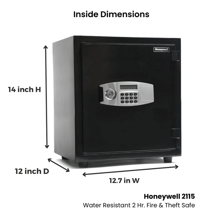 Honeywell 2115 Water Resistant 2 Hr. Fire & Theft Safe
