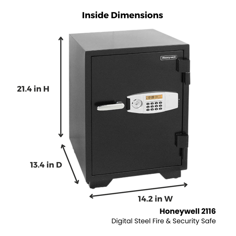 Honeywell 2116 Digital Steel Fire & Security Safe