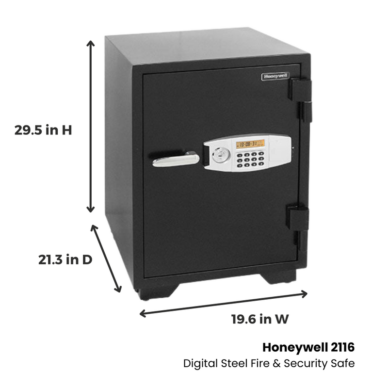 Honeywell 2116 Digital Steel Fire & Security Safe