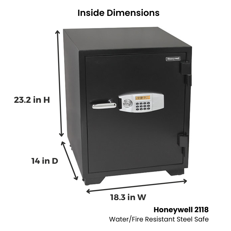 Honeywell 2118 Water/Fire Resistant Steel Safe