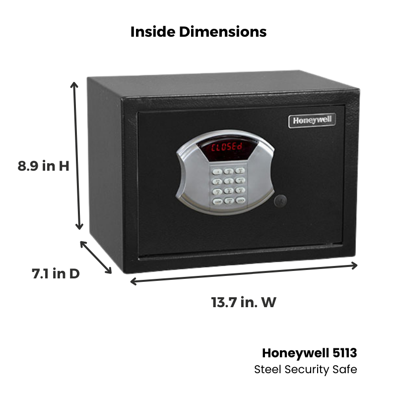 Honeywell 5113 Steel Security Safe