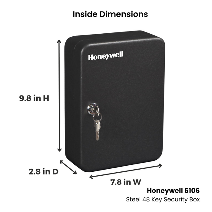 Honeywell 6106 Steel 48 Key Security Box