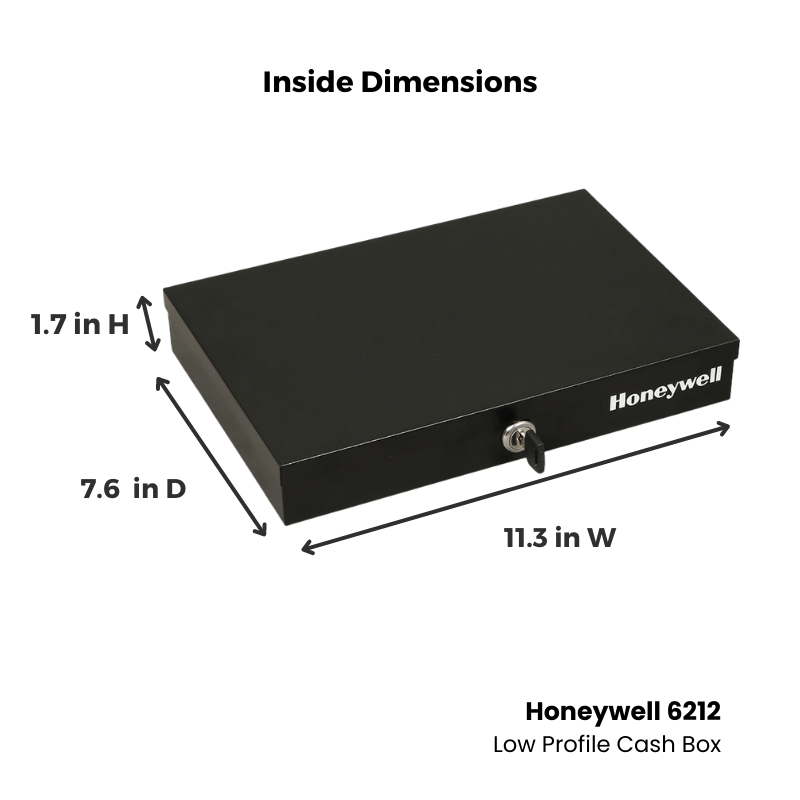 Honeywell 6212 Low Profile Cash Box
