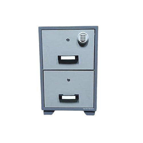 Honeywell 7512 - 2 Drawer Steel Vertical Fire File Cabinet with Digital Lock