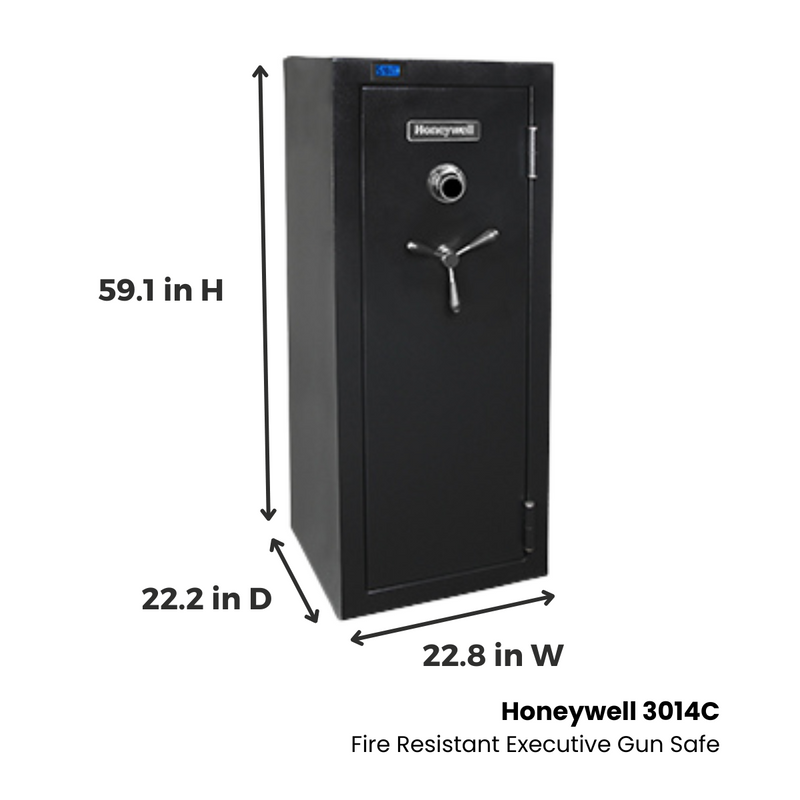 Honeywell 3014C Fire Resistant Executive Gun Safe