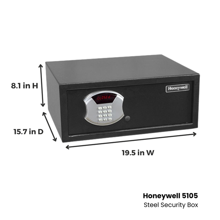 Honeywell 5105 Steel Security Safe — Honeywell Safes PH