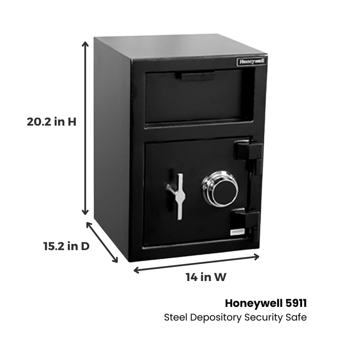 Honeywell 5911 Steel Depository Security Safe
