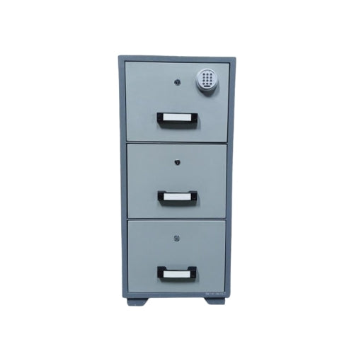 Honeywell 7513 - 3 Drawer Steel Vertical Fire File Cabinet with Digital Lock